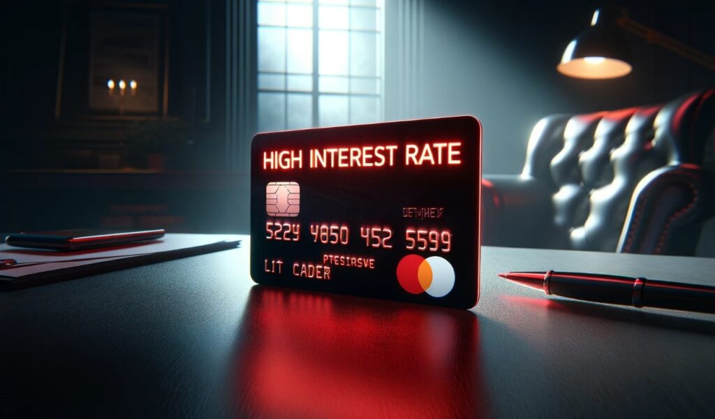 high interest rates is one of the major disadvantages of credit cards