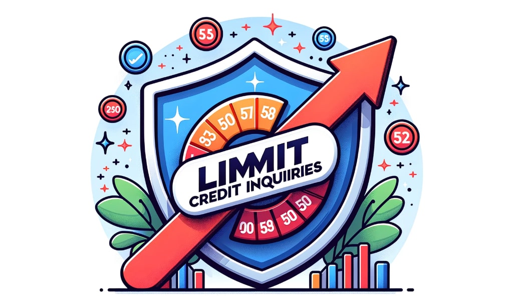 limit credit inquiries to help you achieve a high credit score