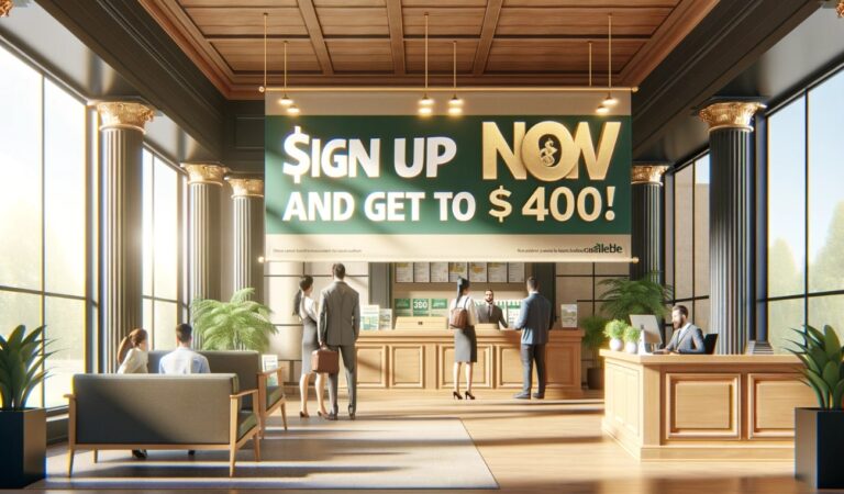 Top 5 US Banks with sign up Bonuses of up to $400 – Offer Now Available