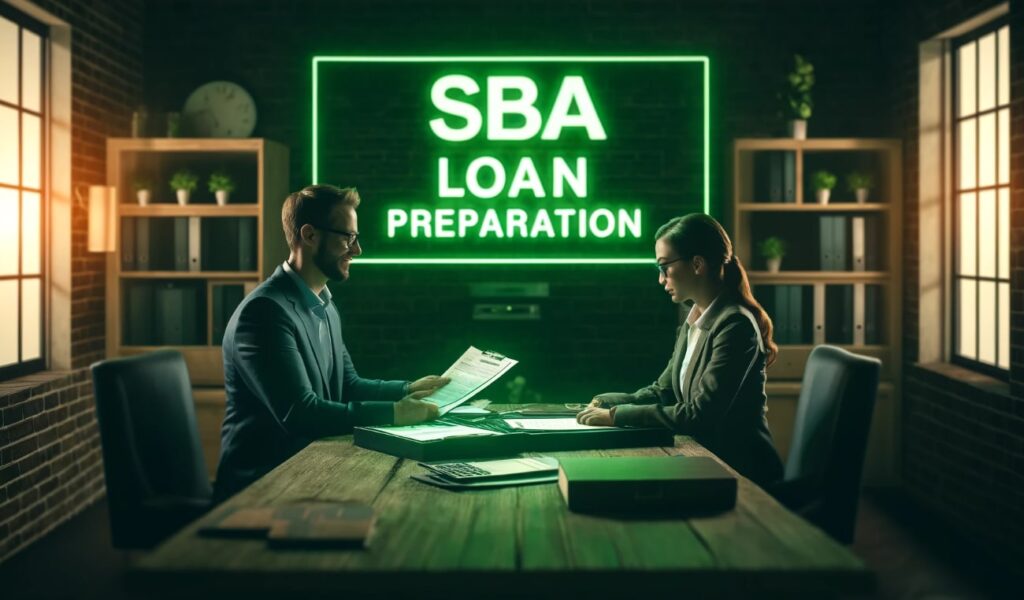 sba loan preparation step