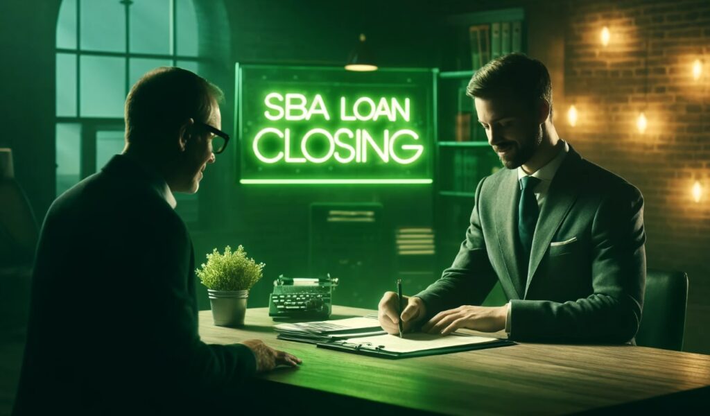 SBA loan repayment and closing