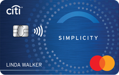 Citi Simplicity low balance transfer credit Card