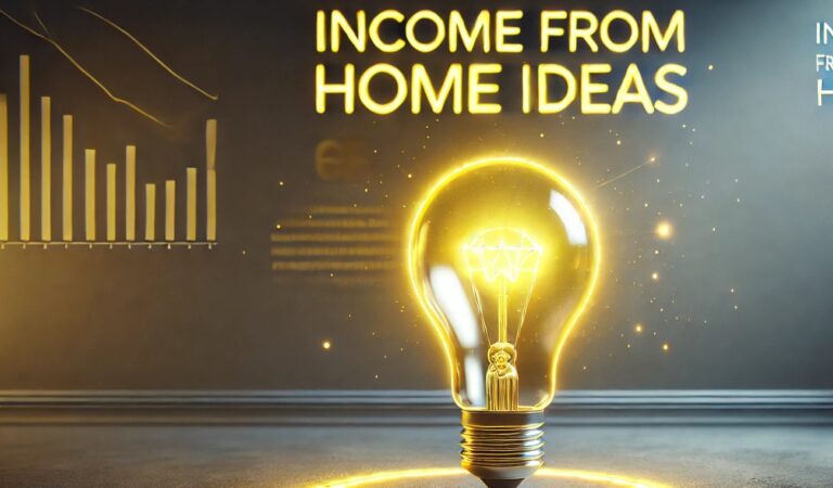 amazing income from home ideas