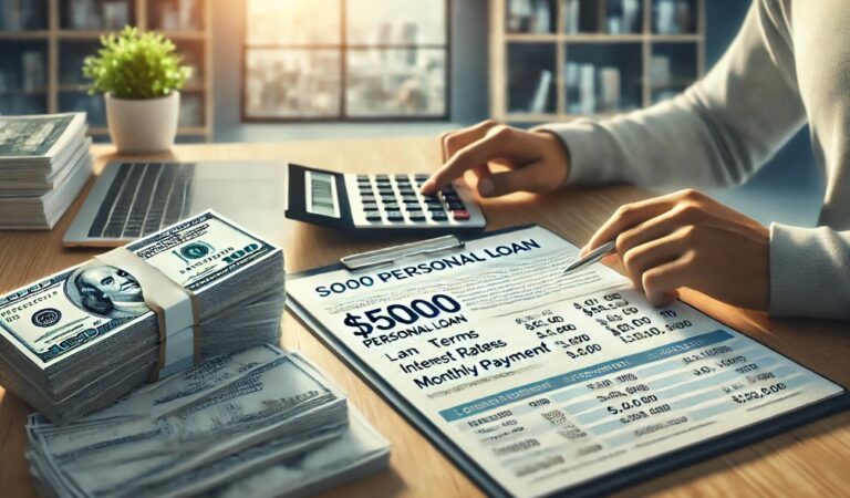 See how much a $5000 personal loan would cost you per month in payments. You should check it before taking up any loan to avoid surprises.