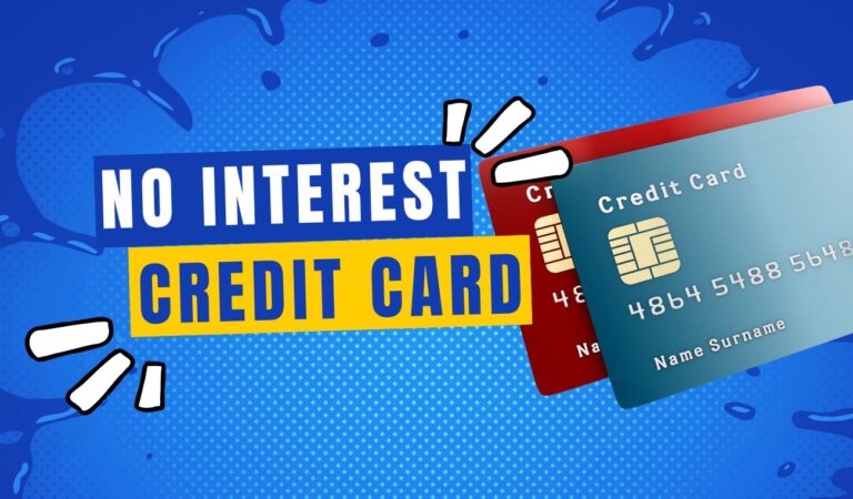 No interest Credit Card you don't wanna miss