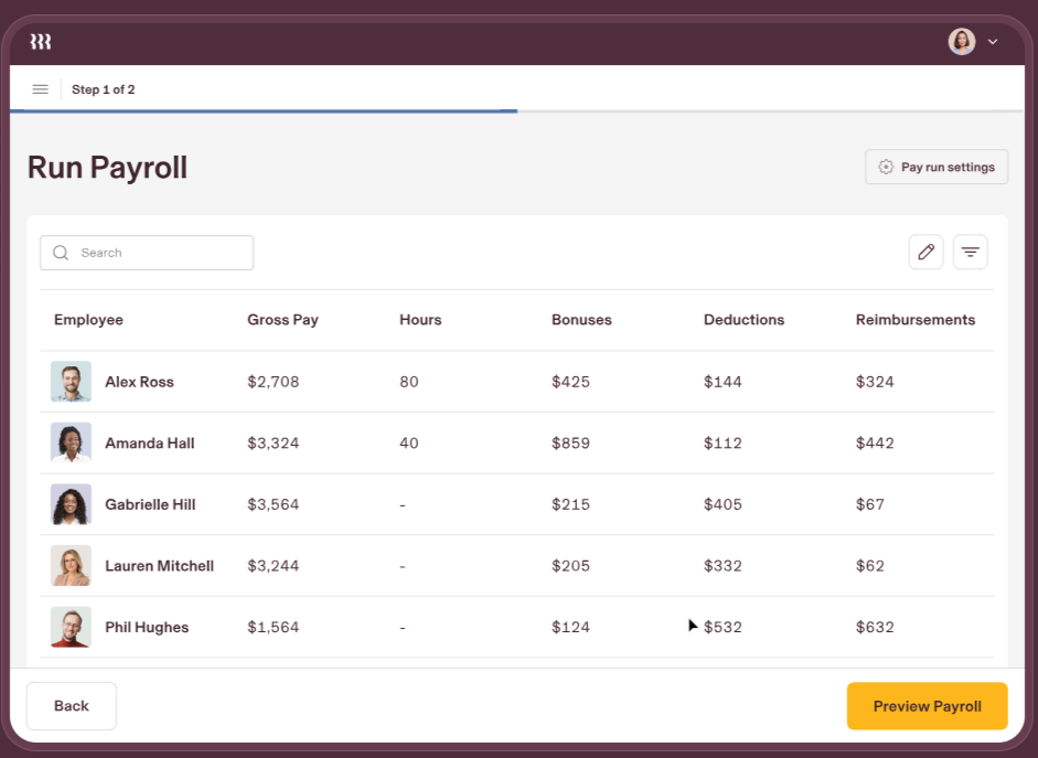 Rippling Payroll for small businesses