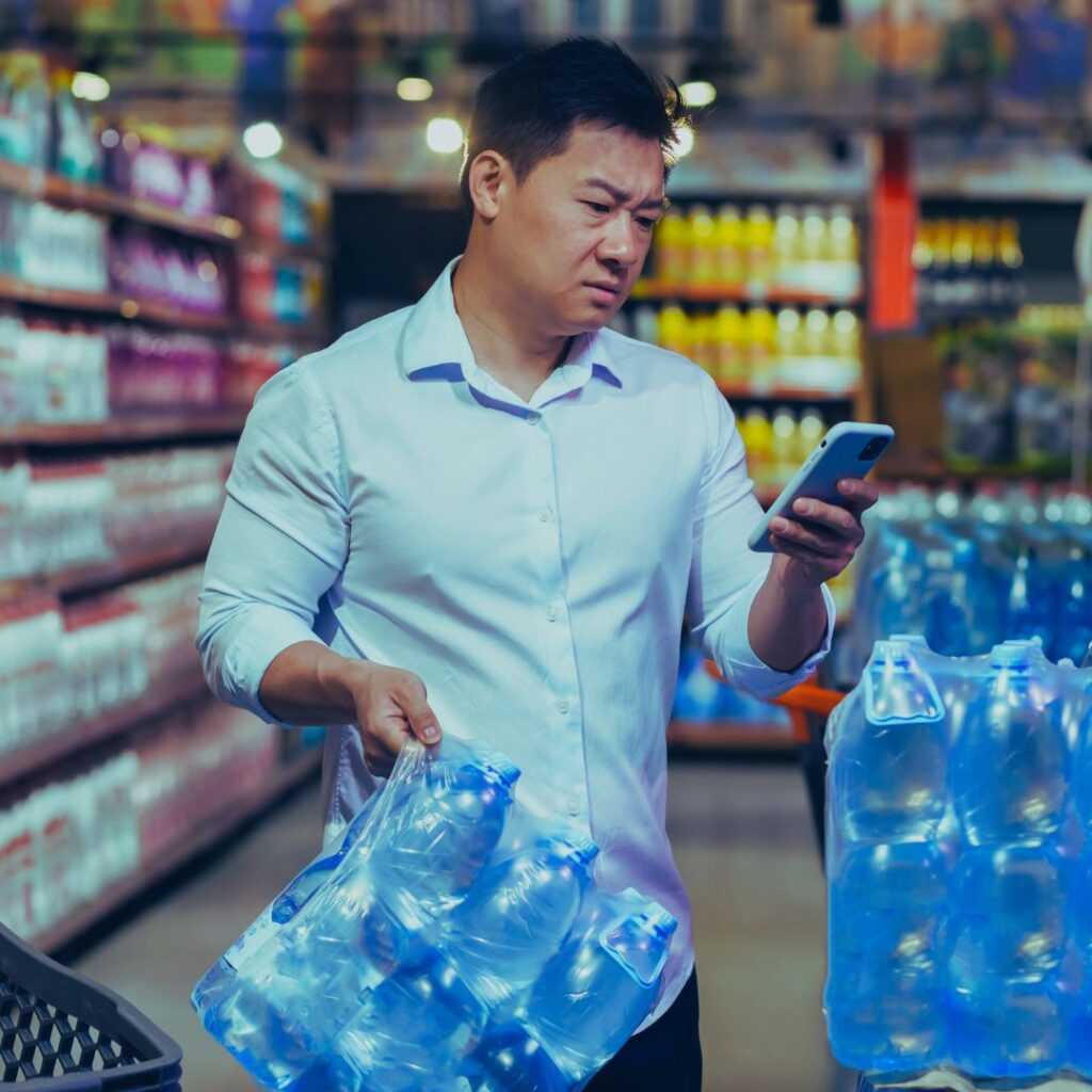 buying bottled water is not a good financial decision