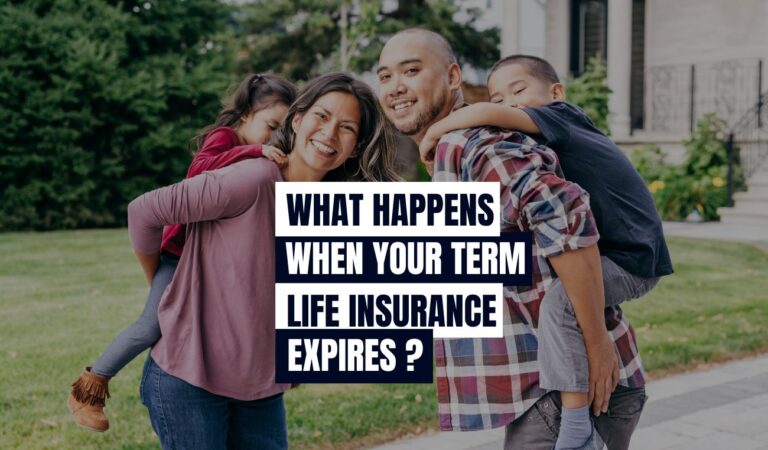 What happens when a term life insurance expires